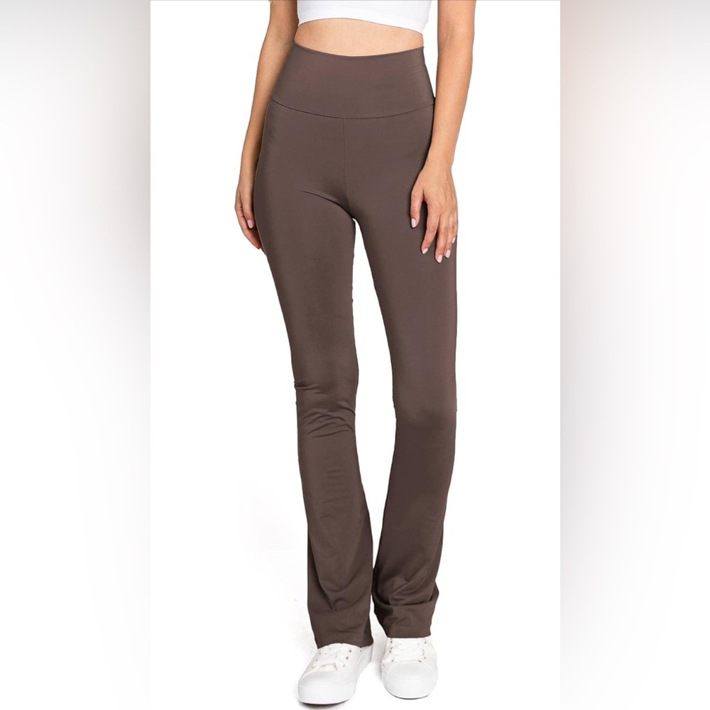 NEW Love Tree Women's High Rise Flare Yoga Pants
